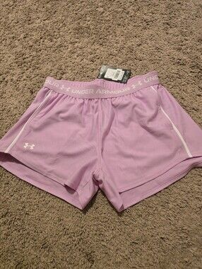 NWT Under Armour Play Up 3.0 Shorts Size XS - Pink AVY